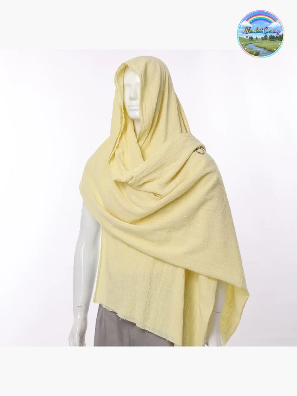 Post Apocalyptic Shawl Scarf Cowl Medieval Costume Sash
